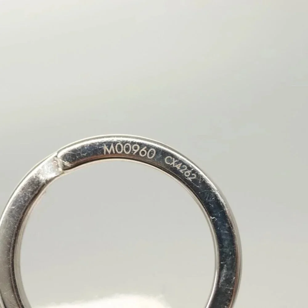 LOUIS VUITTON Sporty Car Vivienne Key Ring Leather Black M00960 LV Auth 128266 - Picture 2 of 6